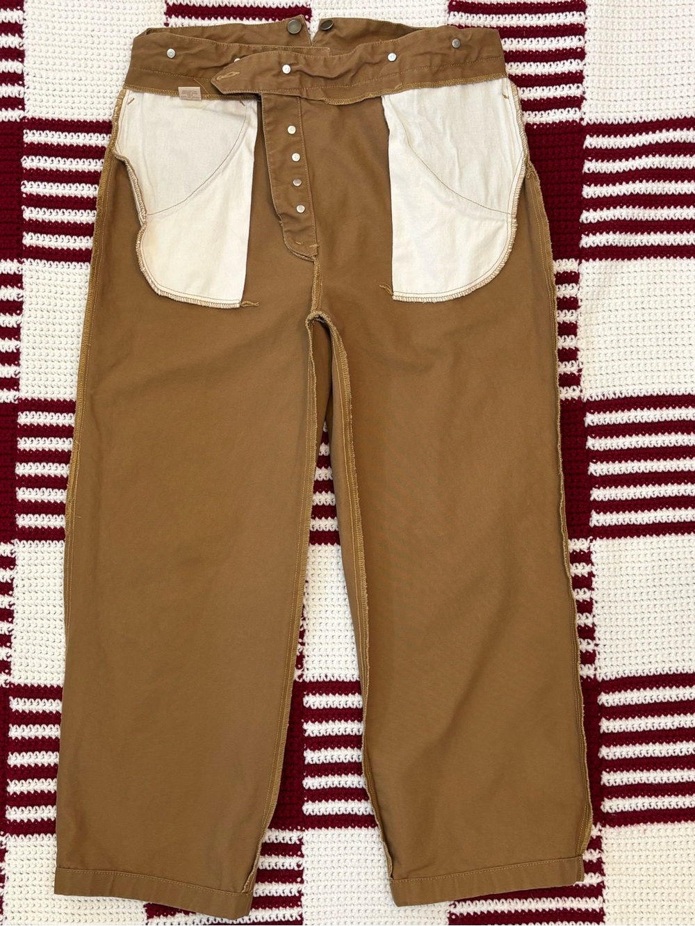 EUC Scully Rangewear Canvas Pants 36x27 Wheat, Buckle Back, Cowboy, RW040 Cotton - Picture 13 of 16